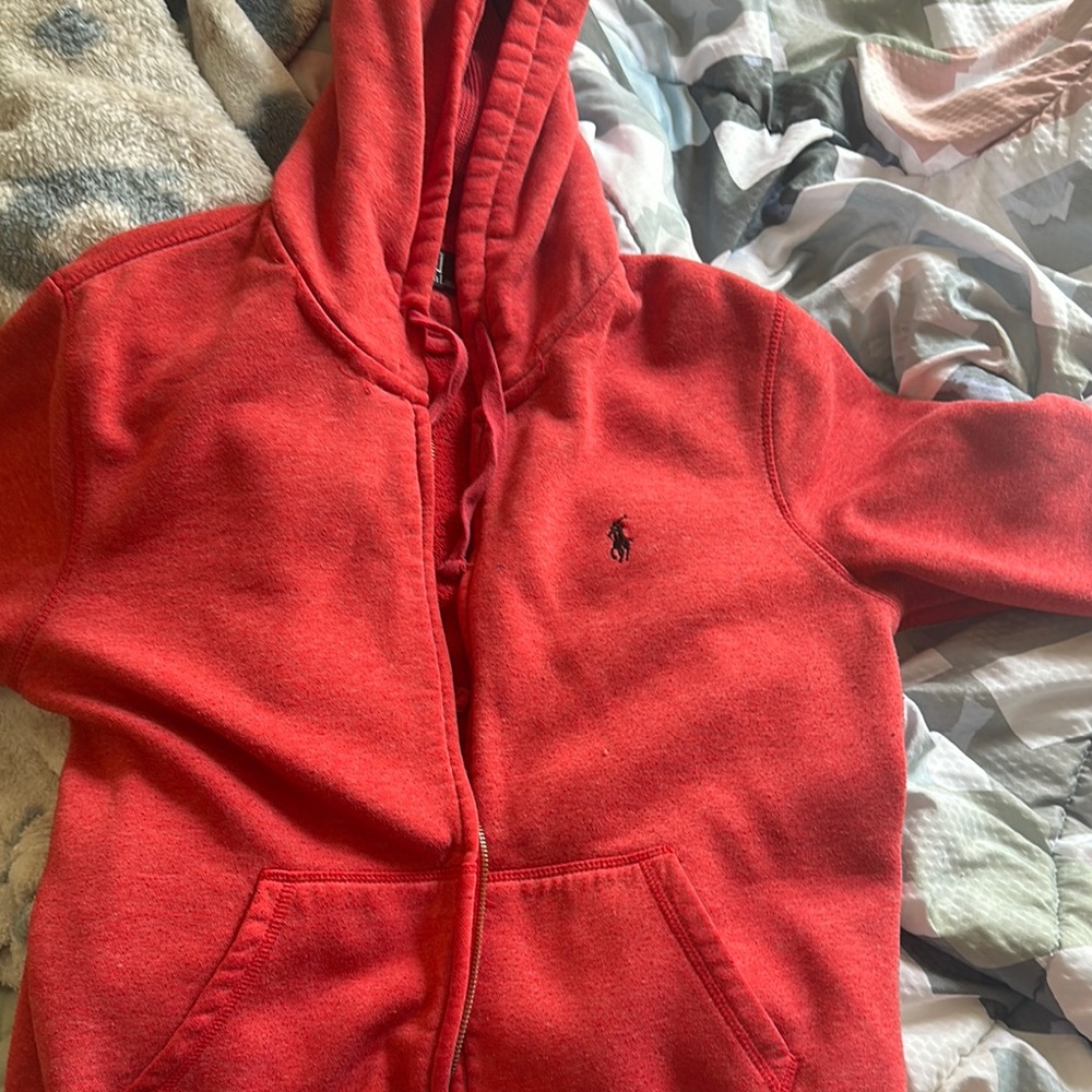 Polo by Ralph Lauren Women Red Hoodie